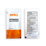 Pommade à la vitamine A&D TATWAX – Sachets en aluminium de 5 grammes (144/Boîte)