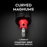 Legend Comfort Grip Cartridges – Curved Magnums – #12 (0,35mm) – 20 Stück/Box