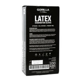 Gorilla schwarze Latexhandschuhe für Untersuchungen