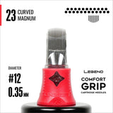 Legend Comfort Grip Cartridges – Curved Magnums – #12 (0,35mm) – 20 Stück/Box