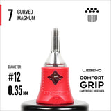 Legend Comfort Grip Cartridges – Curved Magnums – #12 (0,35mm) – 20 Stück/Box